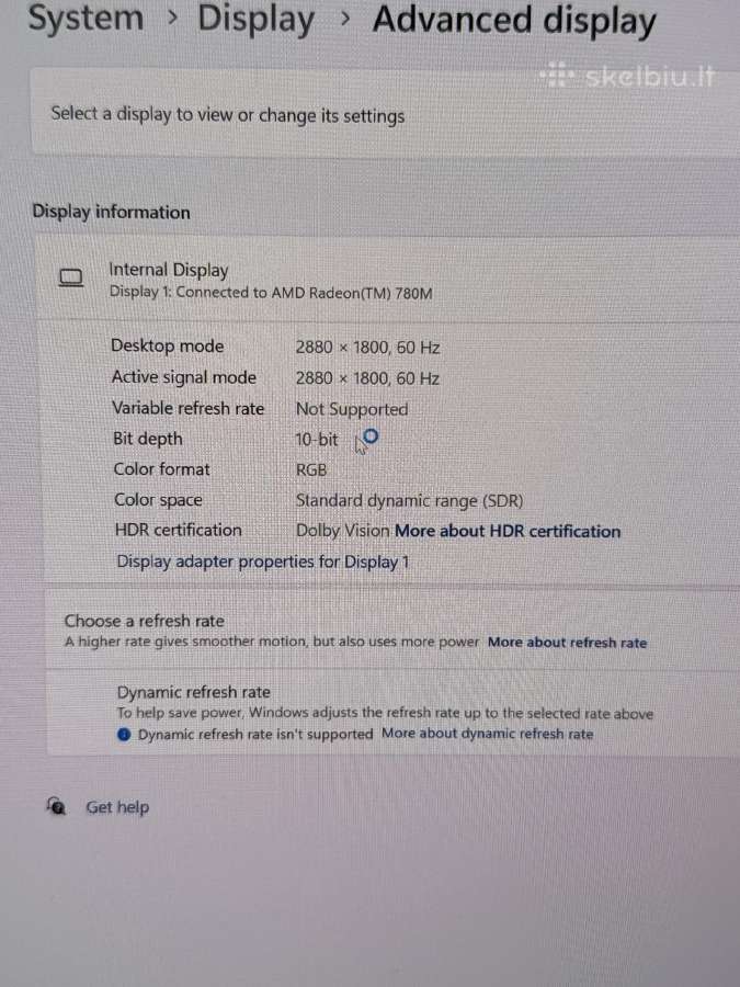 Lenovo Thinkpad T14s Oled Ryzen 7 32gb RAM - nuotraukos Nr. 10