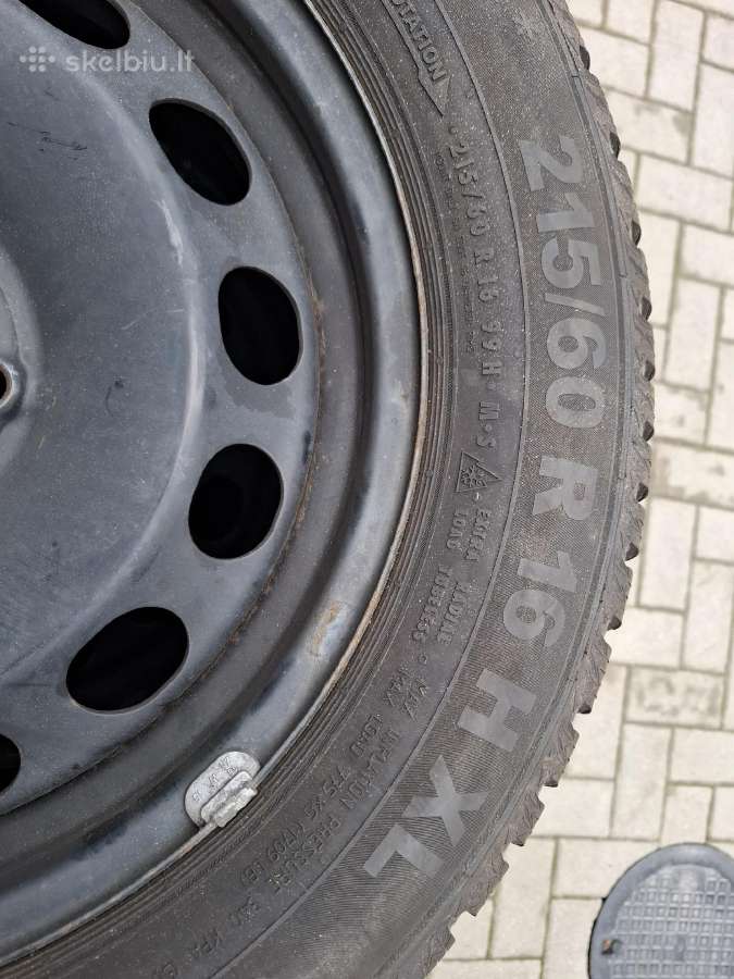 Žieminės Semperit padangos 215/60 R16 - nuotraukos Nr. 5