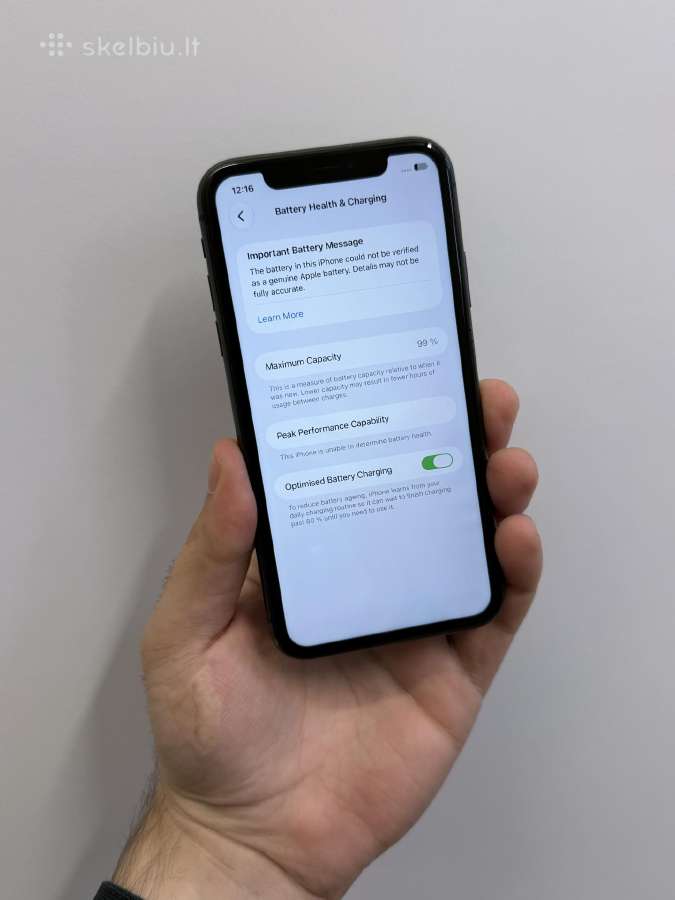 iPhone 11 128 GB - 99% - nuotraukos Nr. 5