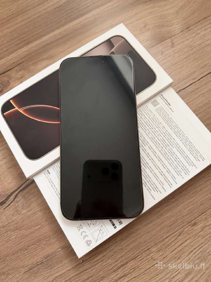iPhone 16 pro Max 256gb - nuotraukos Nr. 2