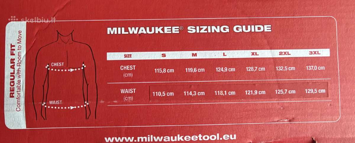 Milwaukee šildoma striukė M12 Hjbl5 - nuotraukos Nr. 6