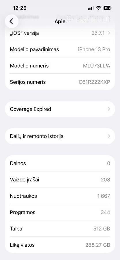 iPhone 13 Pro 512gb - nuotraukos Nr. 10