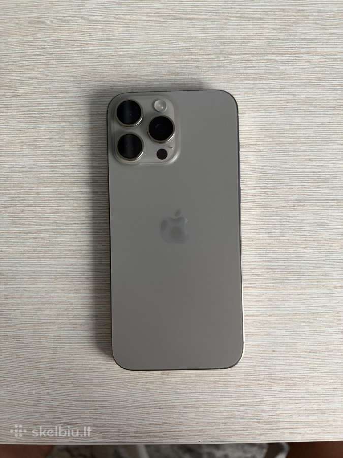 iPhone 16 Pro Max, 256 GB Natural Titanium - nuotraukos Nr. 3
