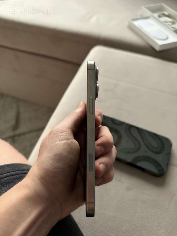 iPhone 16 Pro Max, 256 GB Natural Titanium - nuotraukos Nr. 8