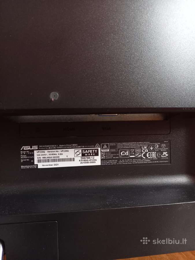 Asus monitorius - nuotraukos Nr. 4