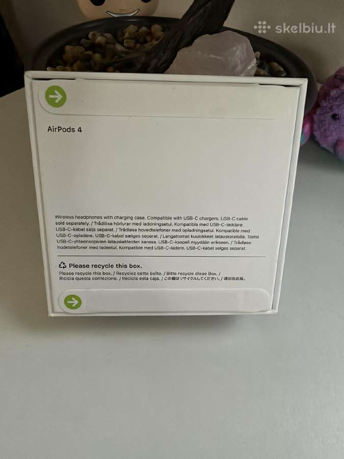Naujos Apple Airpods 4 - nuotraukos Nr. 2