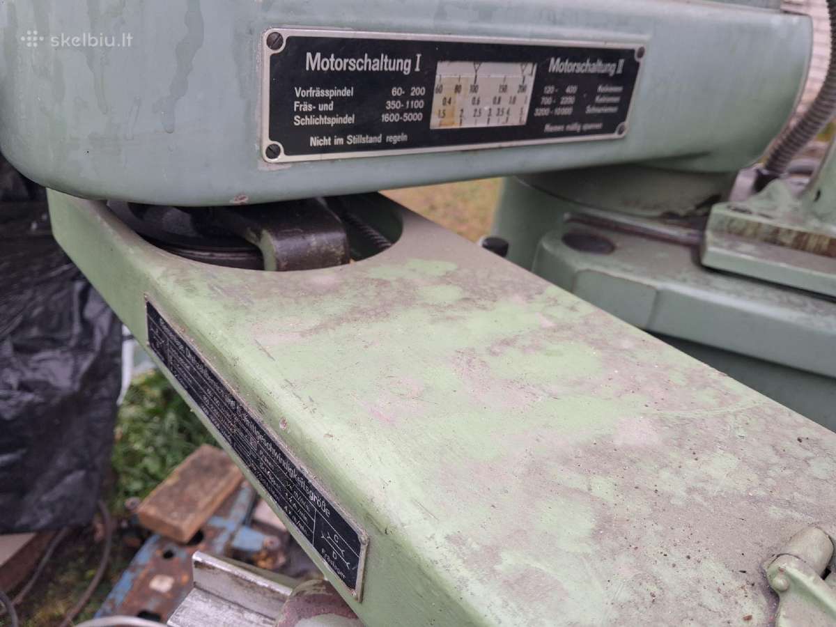 Universalios frezavimo-kopijavimo staklės Dekel Kf - nuotraukos Nr. 11