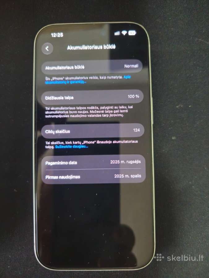 Parduodamas iPhone 17 Pro 256 GB Silver - nuotraukos Nr. 3