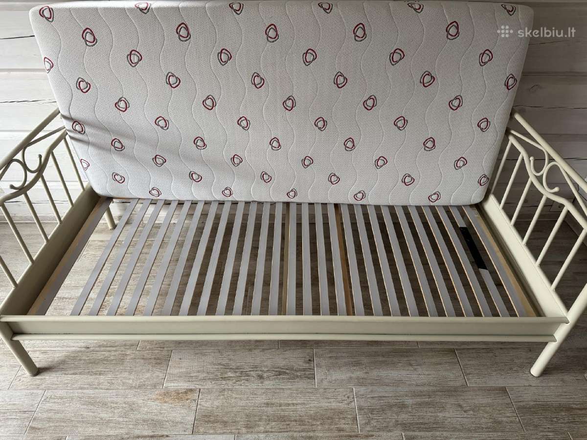 Parduodama viengulė lova su Lonas čiužiniu - nuotraukos Nr. 6