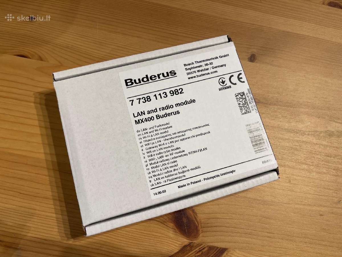 Buderus Mx400 - nuotraukos Nr. 3