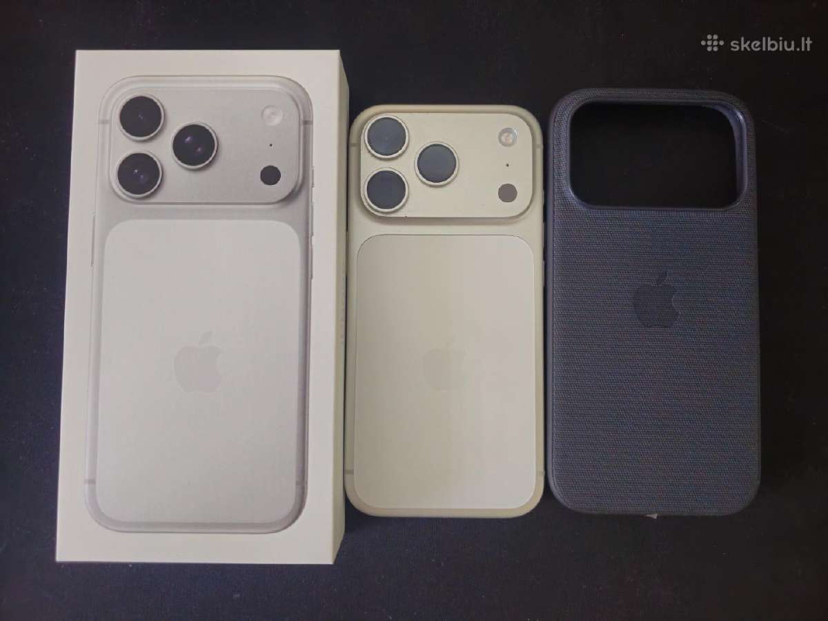 Parduodamas iPhone 17 Pro 256 GB Silver - nuotraukos Nr. 2