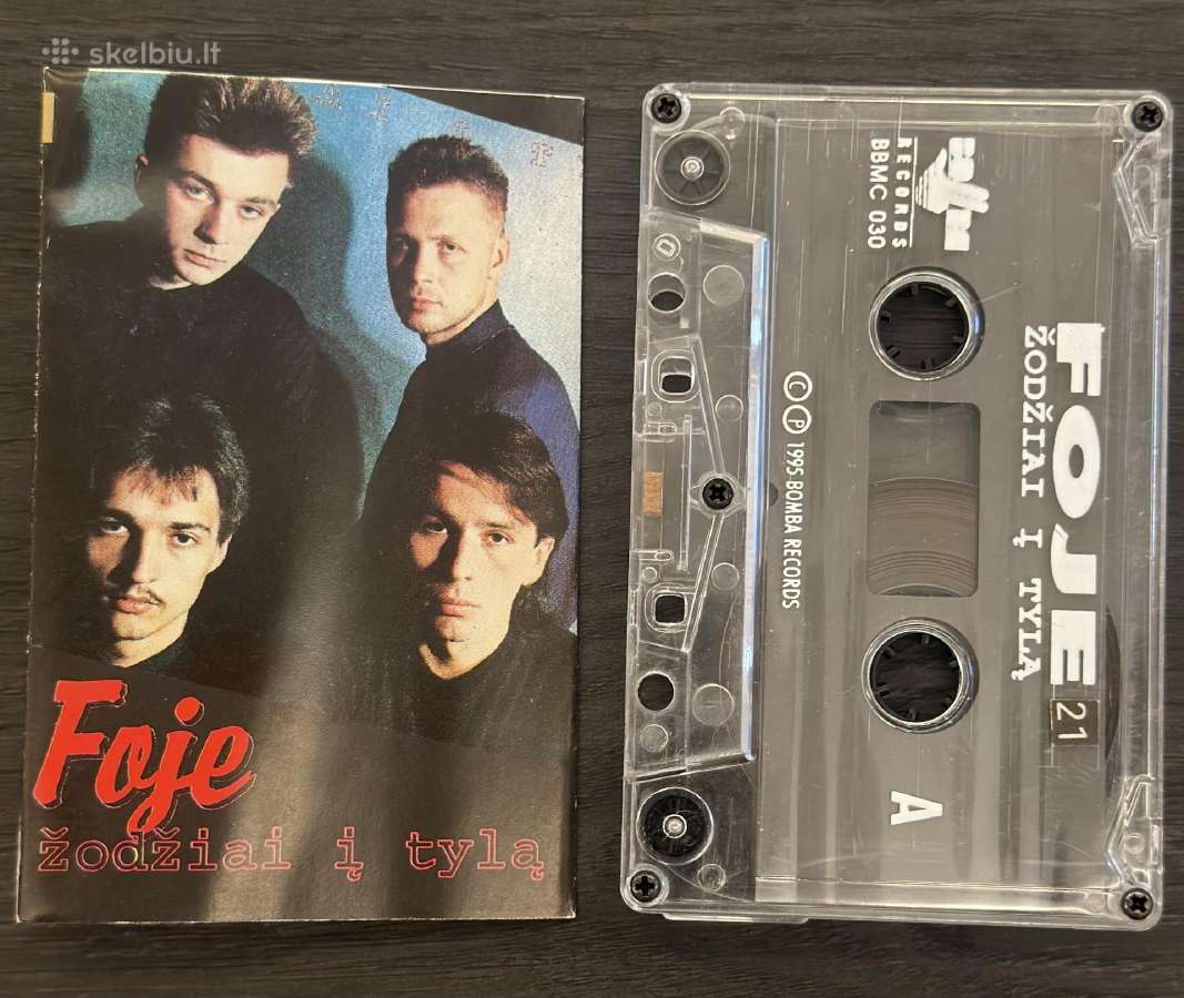Bix, Foje, Kernagis – originalios audio kasetės (B - nuotraukos Nr. 4