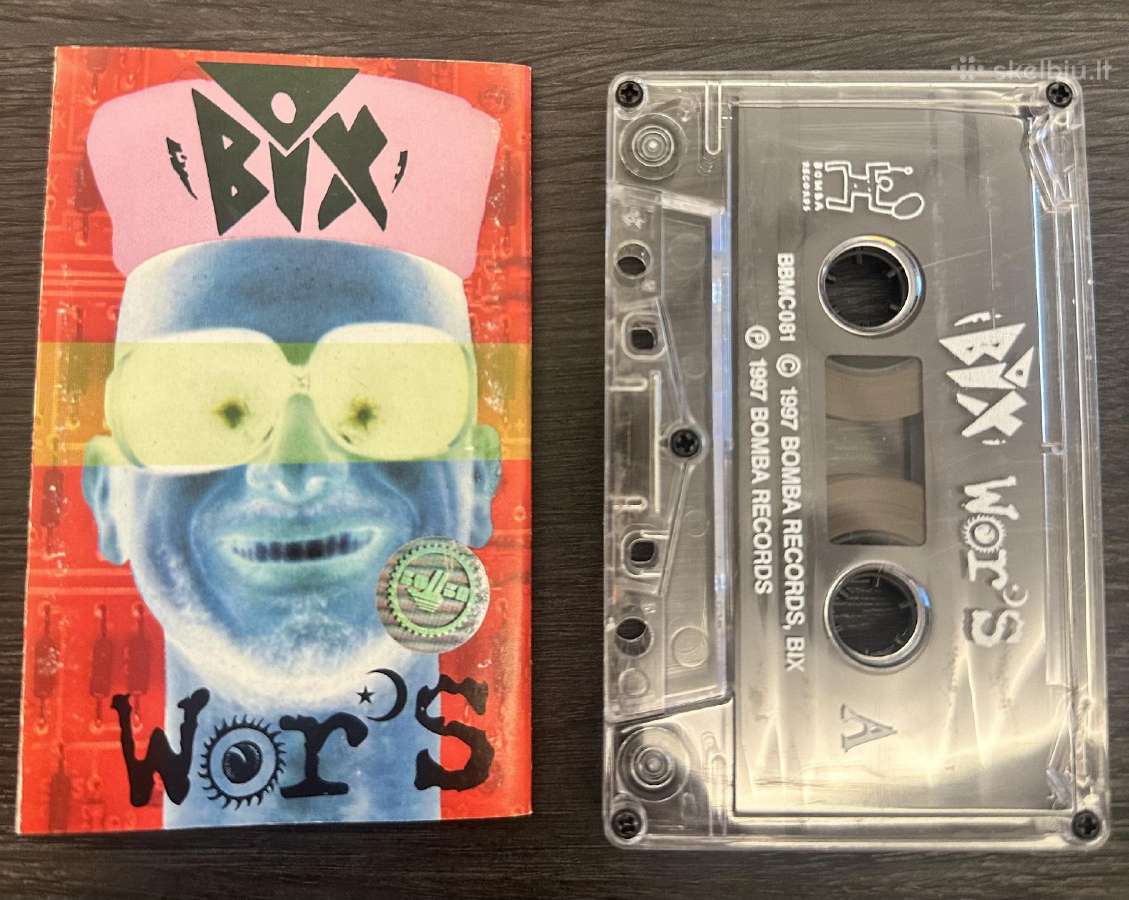 Bix, Foje, Kernagis – originalios audio kasetės (B - nuotraukos Nr. 2