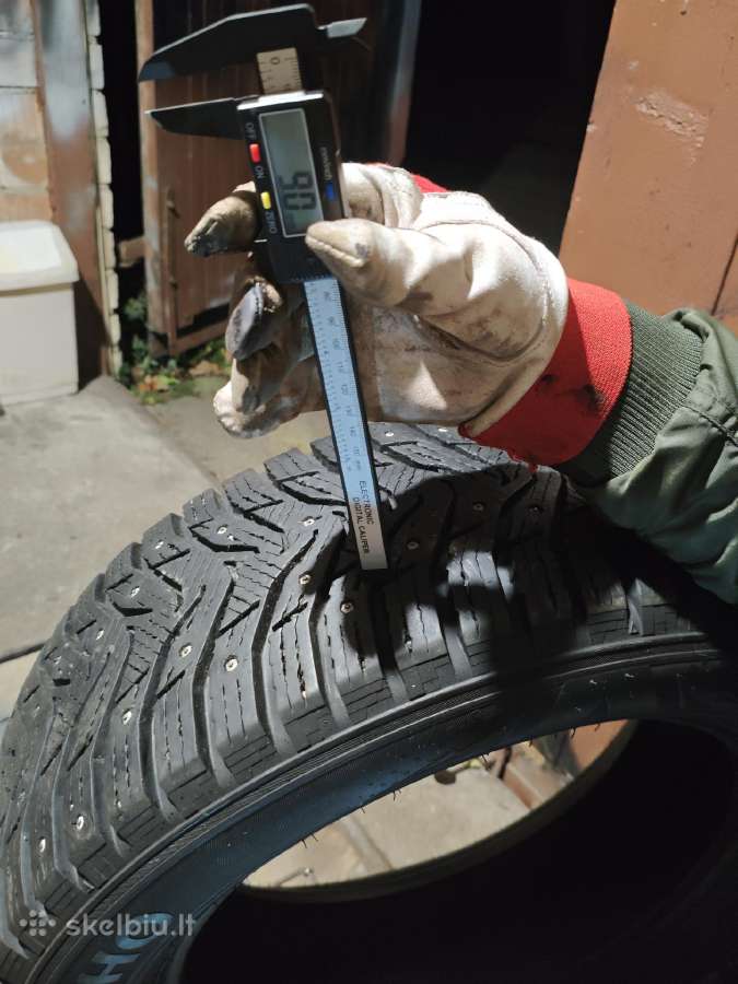 225/60 R17 35€ 1vnt (Likutis ~9mm) Kaip naujos - nuotraukos Nr. 3