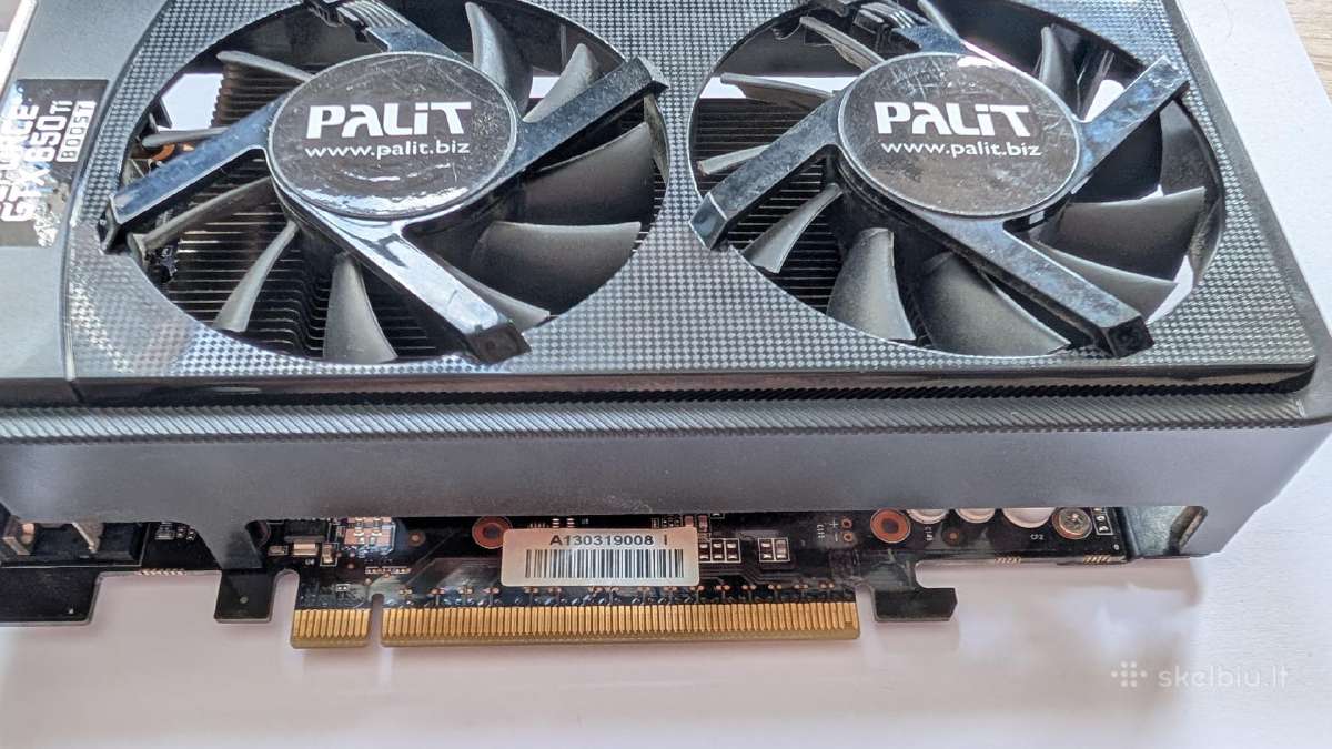 Palit Geforce Gtx650ti Boost 2gb Gdrr5 Plokštė - nuotraukos Nr. 5