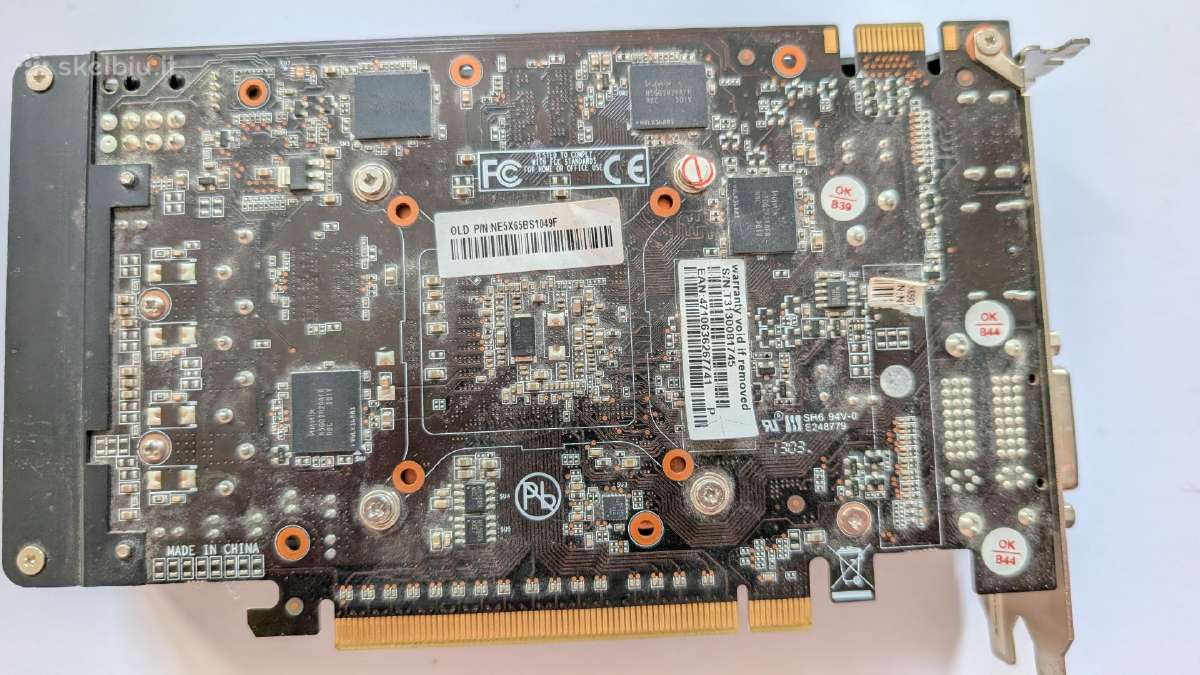 Palit Geforce Gtx650ti Boost 2gb Gdrr5 Plokštė - nuotraukos Nr. 6