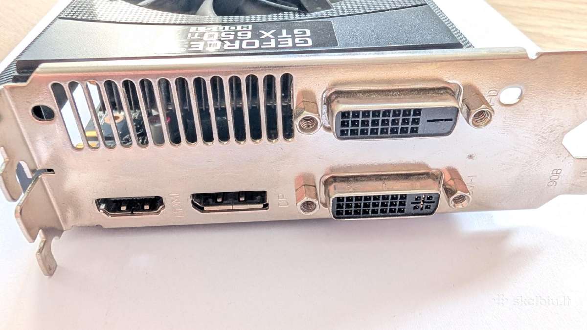 Palit Geforce Gtx650ti Boost 2gb Gdrr5 Plokštė - nuotraukos Nr. 7