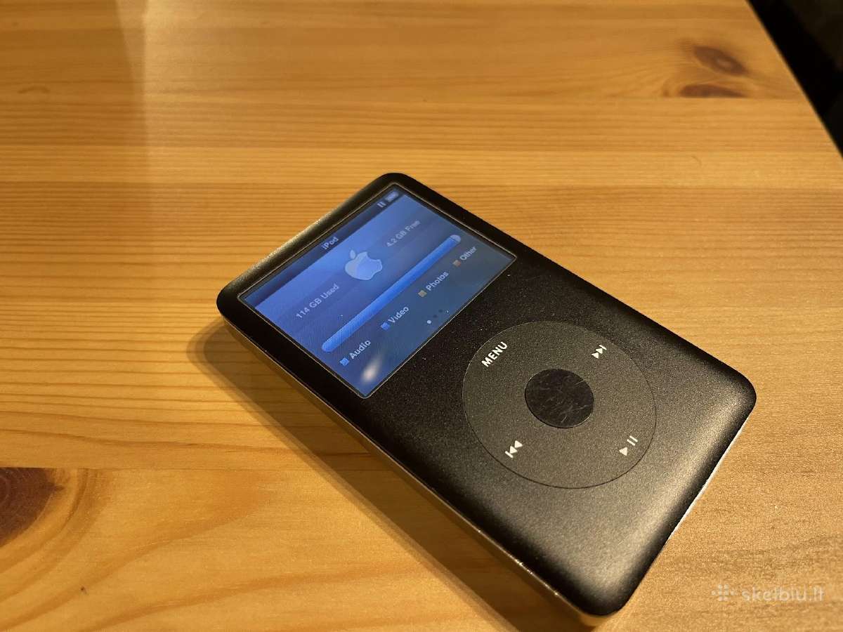 Apple iPod Classic (6th Gen) 120gb Mb145ll - nuotraukos Nr. 2