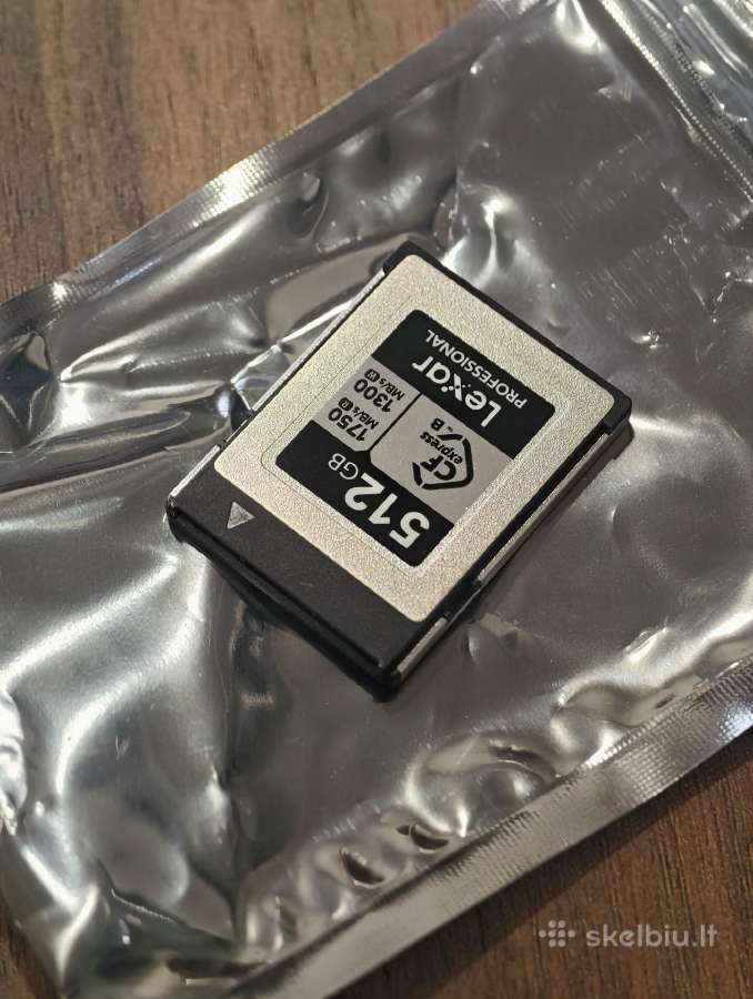 Lexar Pro Cfexpress type B 512gb - nuotraukos Nr. 3