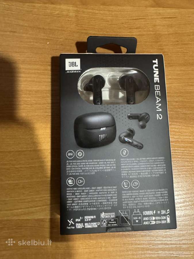 Jbl Tune Beam 2 belaidės ausinės - nuotraukos Nr. 2