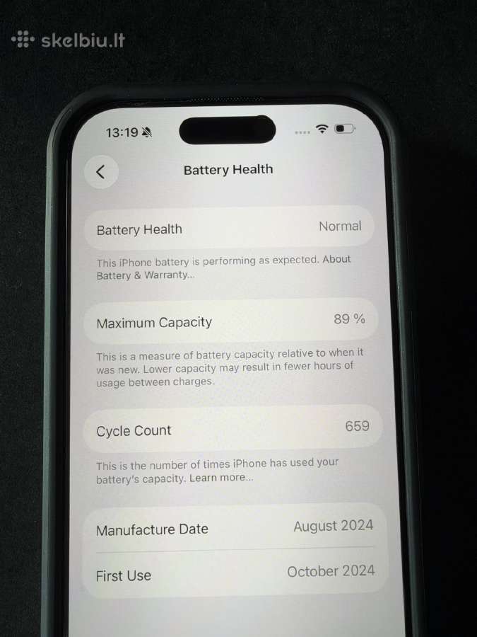 iPhone 16 pro 128gb - nuotraukos Nr. 2