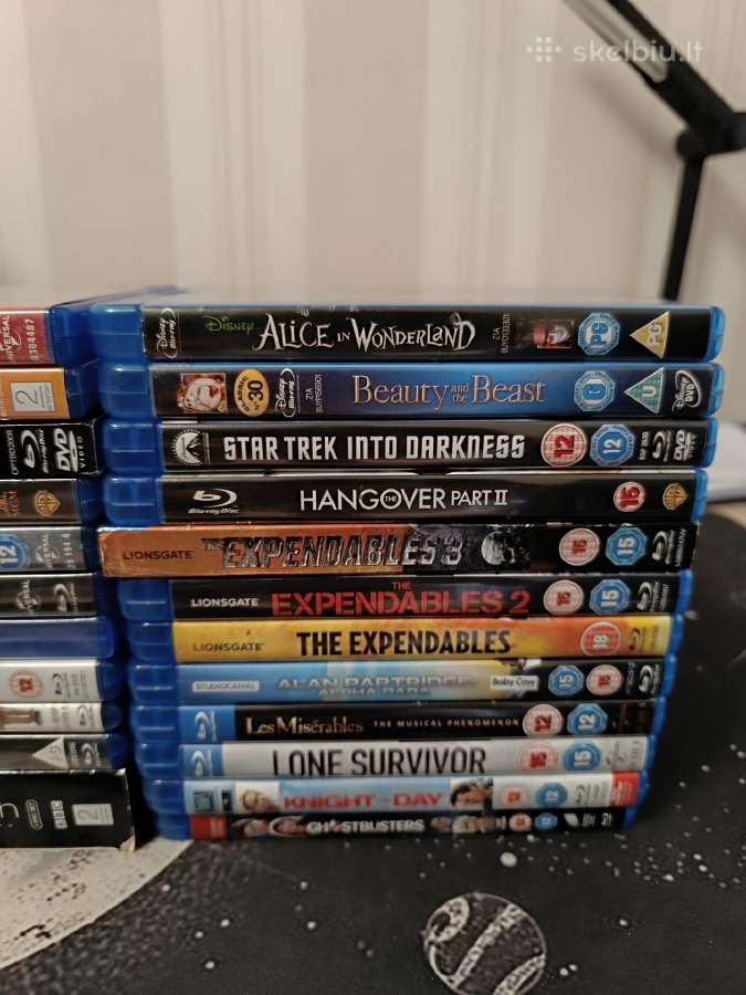 23 Originalūs Blu-ray Filmai - nuotraukos Nr. 3