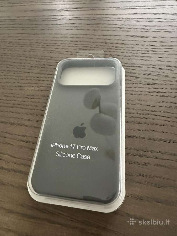 iPhone 17 pro max silikoninis deklas + ekrano aps - nuotraukos Nr. 2