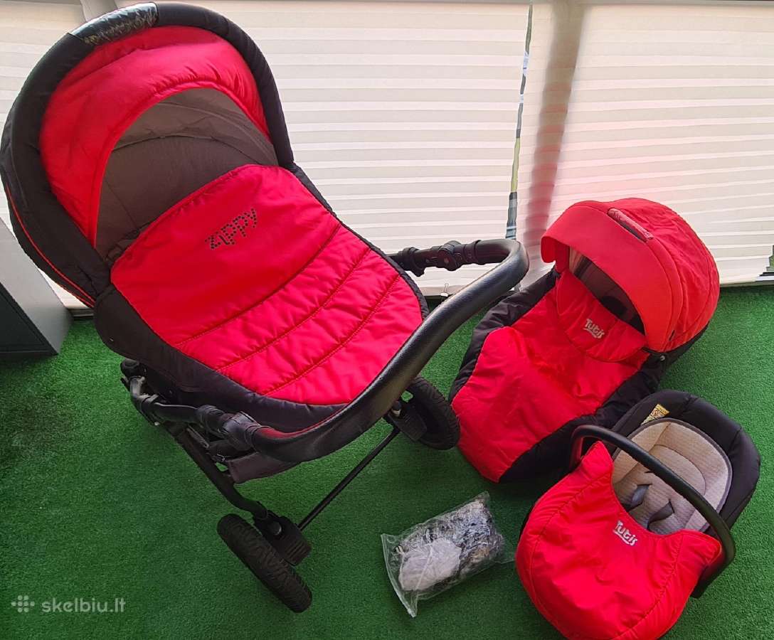 3in1vaikiškas vežimėlis Tutis Zippy - nuotraukos Nr. 2
