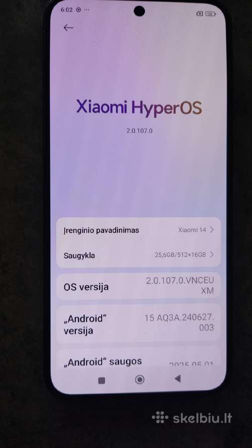 Xiaomi 14 (12gb/512gb) - nuotraukos Nr. 3