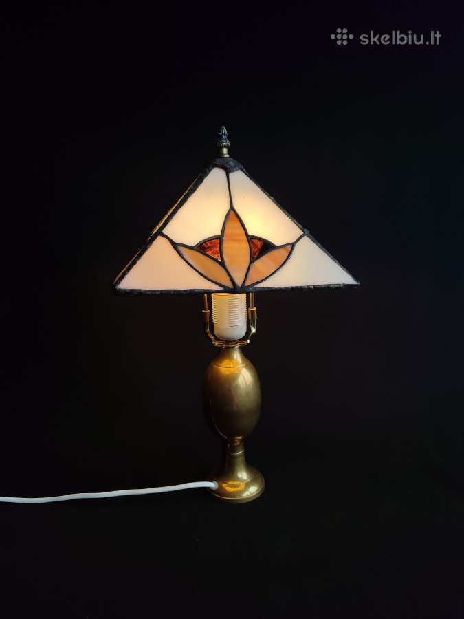 Vintažinis Tiffany stiliaus šviestuvas - nuotraukos Nr. 7