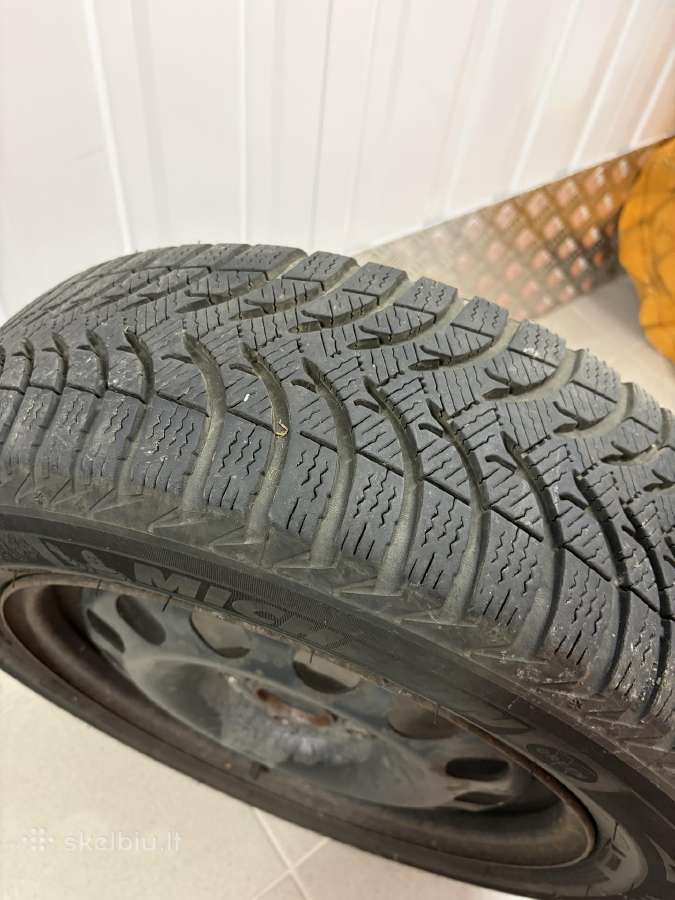 4 vnt. Michelin Alpin žieminiai ratai 175/65 R15 s - nuotraukos Nr. 2