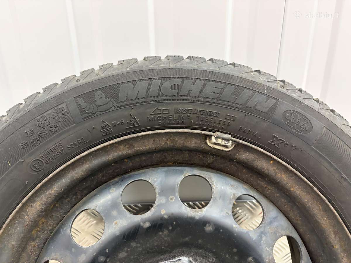 4 vnt. Michelin Alpin žieminiai ratai 175/65 R15 s - nuotraukos Nr. 4