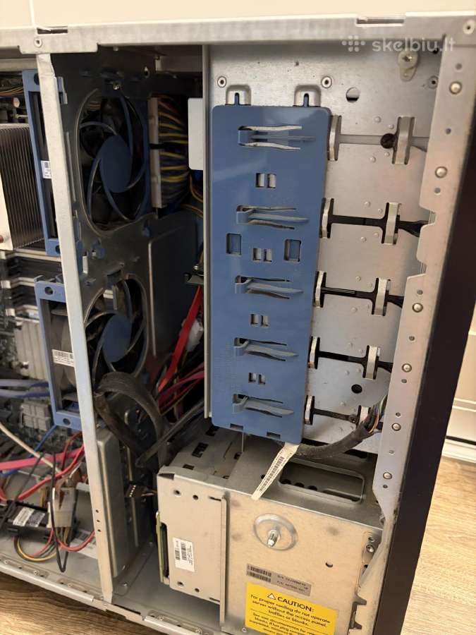 Hp Proliant Ml350 G6 su Raid controller - nuotraukos Nr. 2
