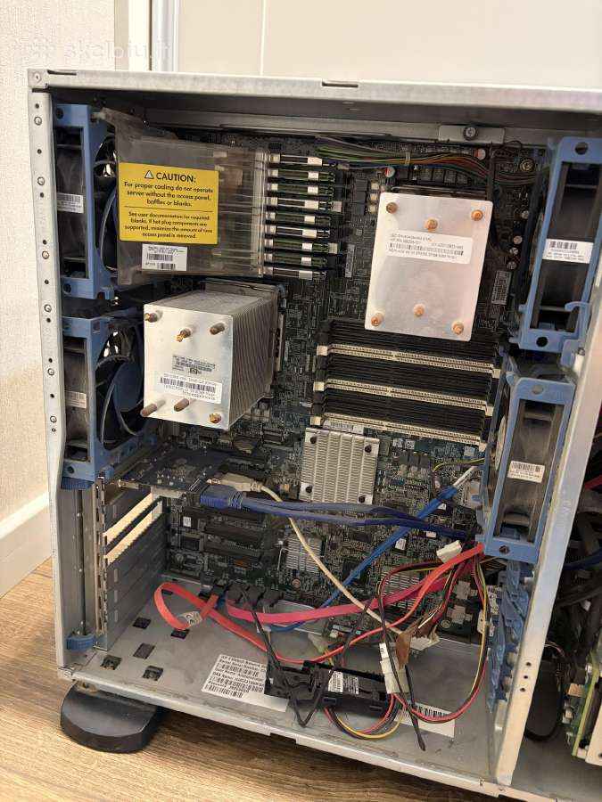 Hp Proliant Ml350 G6 su Raid controller - nuotraukos Nr. 3