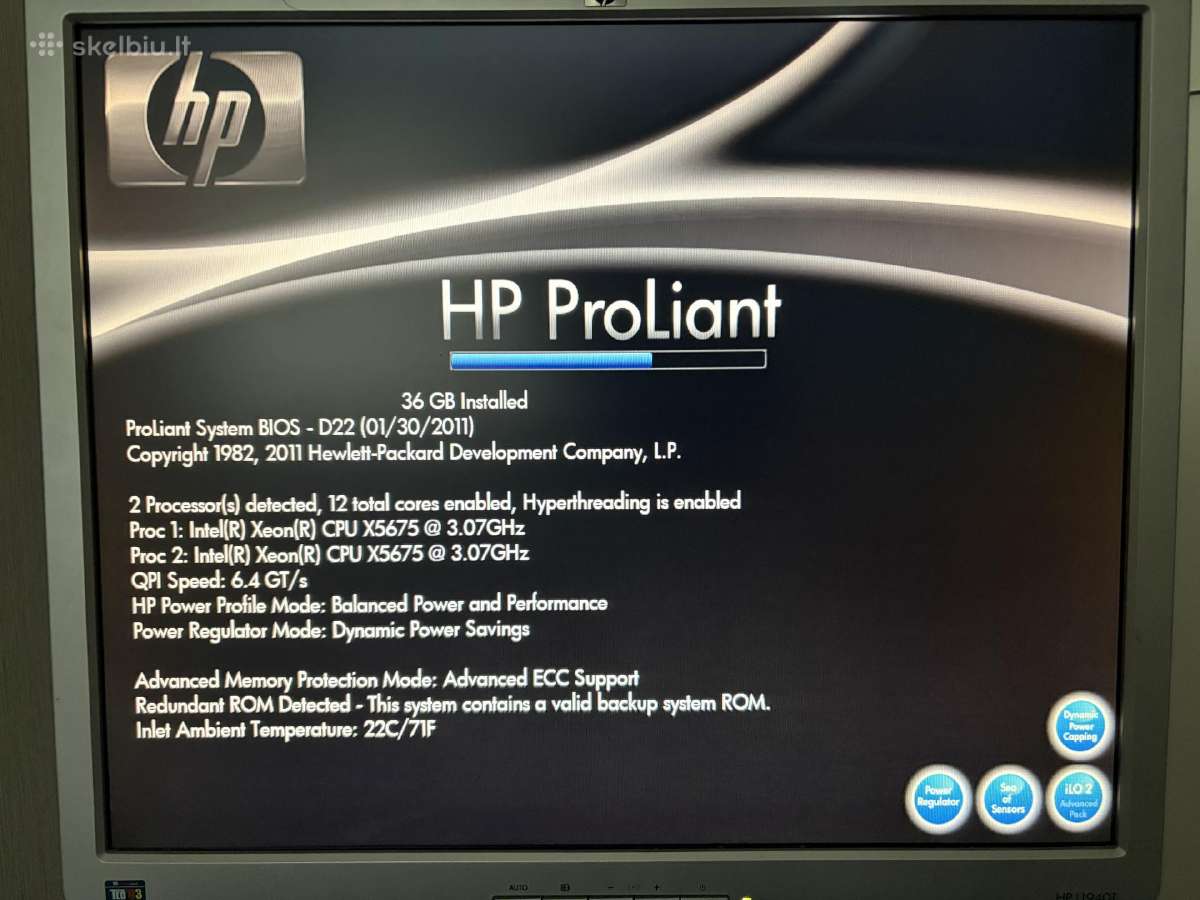 Hp Proliant Ml350 G6 su Raid controller - nuotraukos Nr. 4