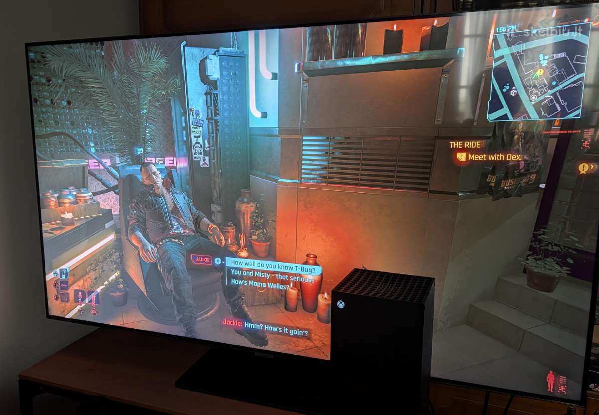 Xbox Series X + Cyberpunk 2077 - nuotraukos Nr. 5