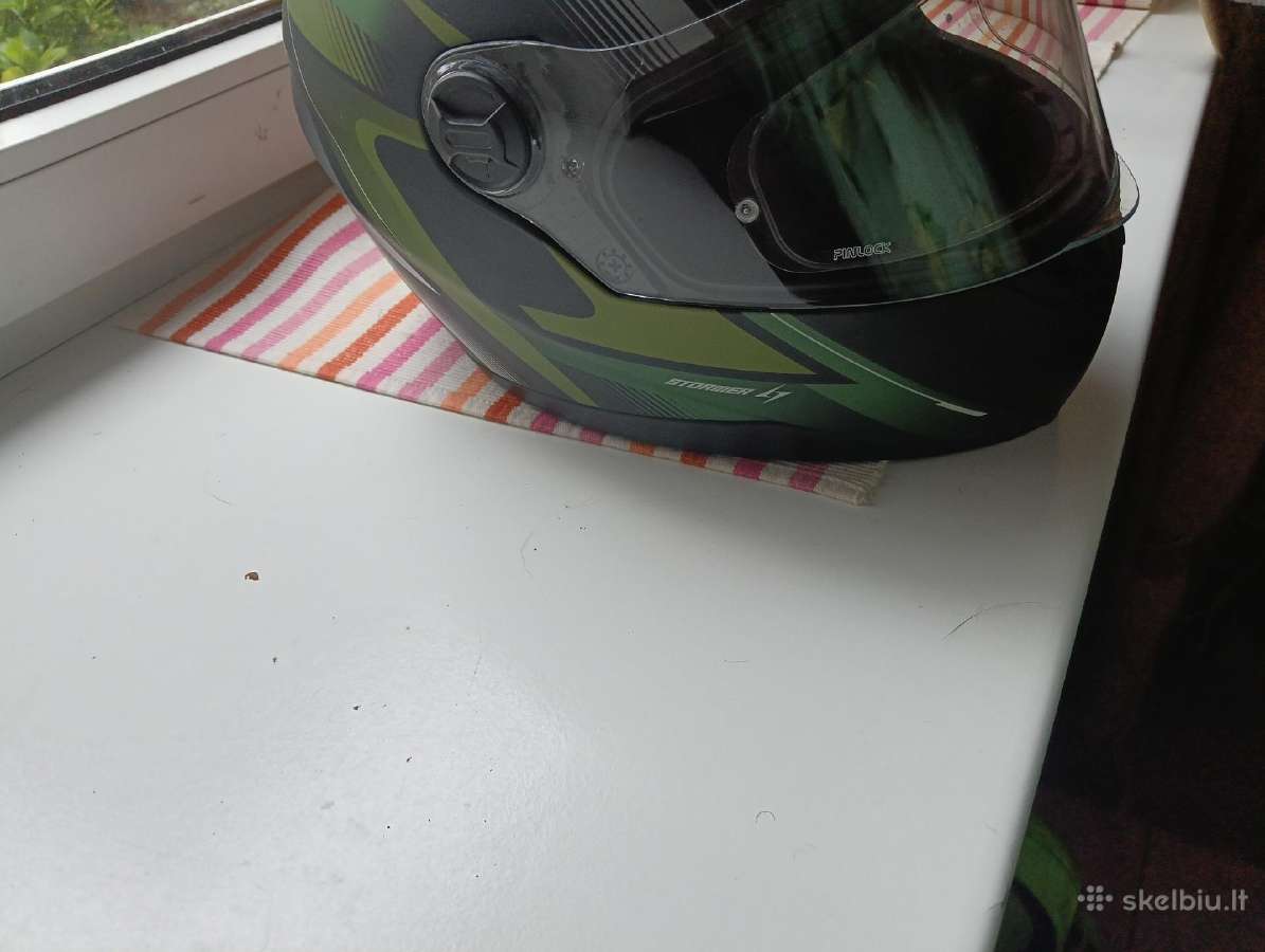 Moto šalmas su pasikalbėjimo iranga - nuotraukos Nr. 2