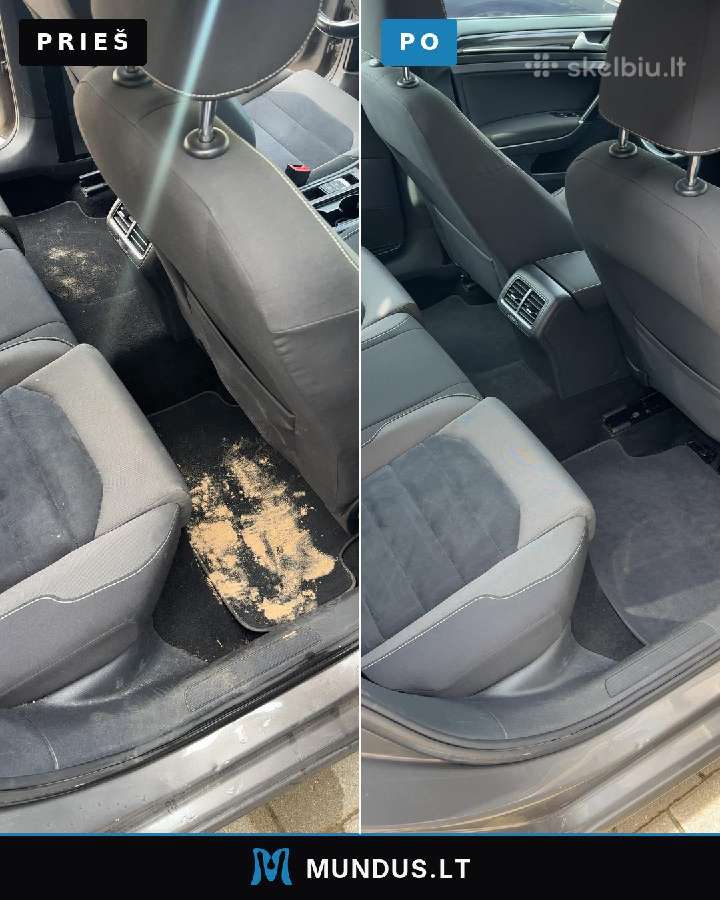 Automobilio salono valymas su atvykimu, Vilnius - nuotraukos Nr. 3