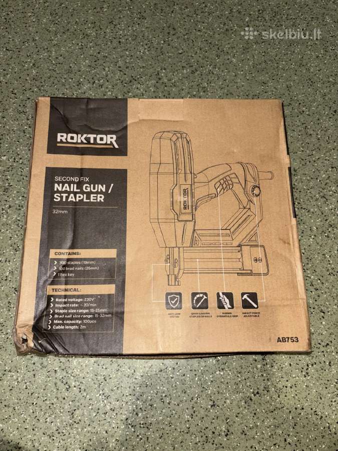 Roktor Ab753 32 mm vinių pistoletas / segiklis - nuotraukos Nr. 5
