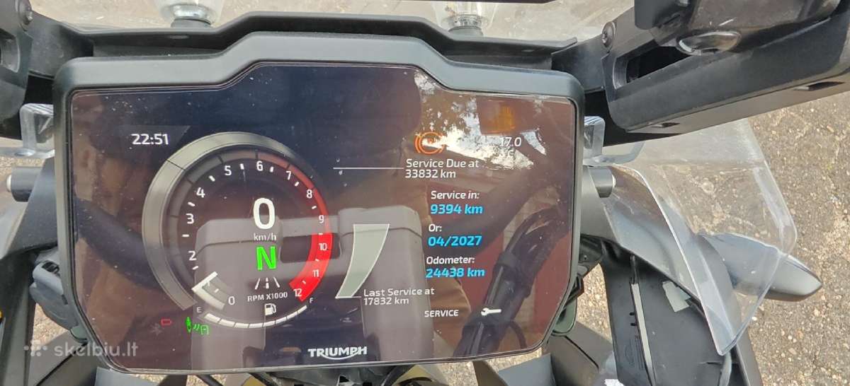 Triumph Tiger 1200 Rally Explorer - nuotraukos Nr. 16