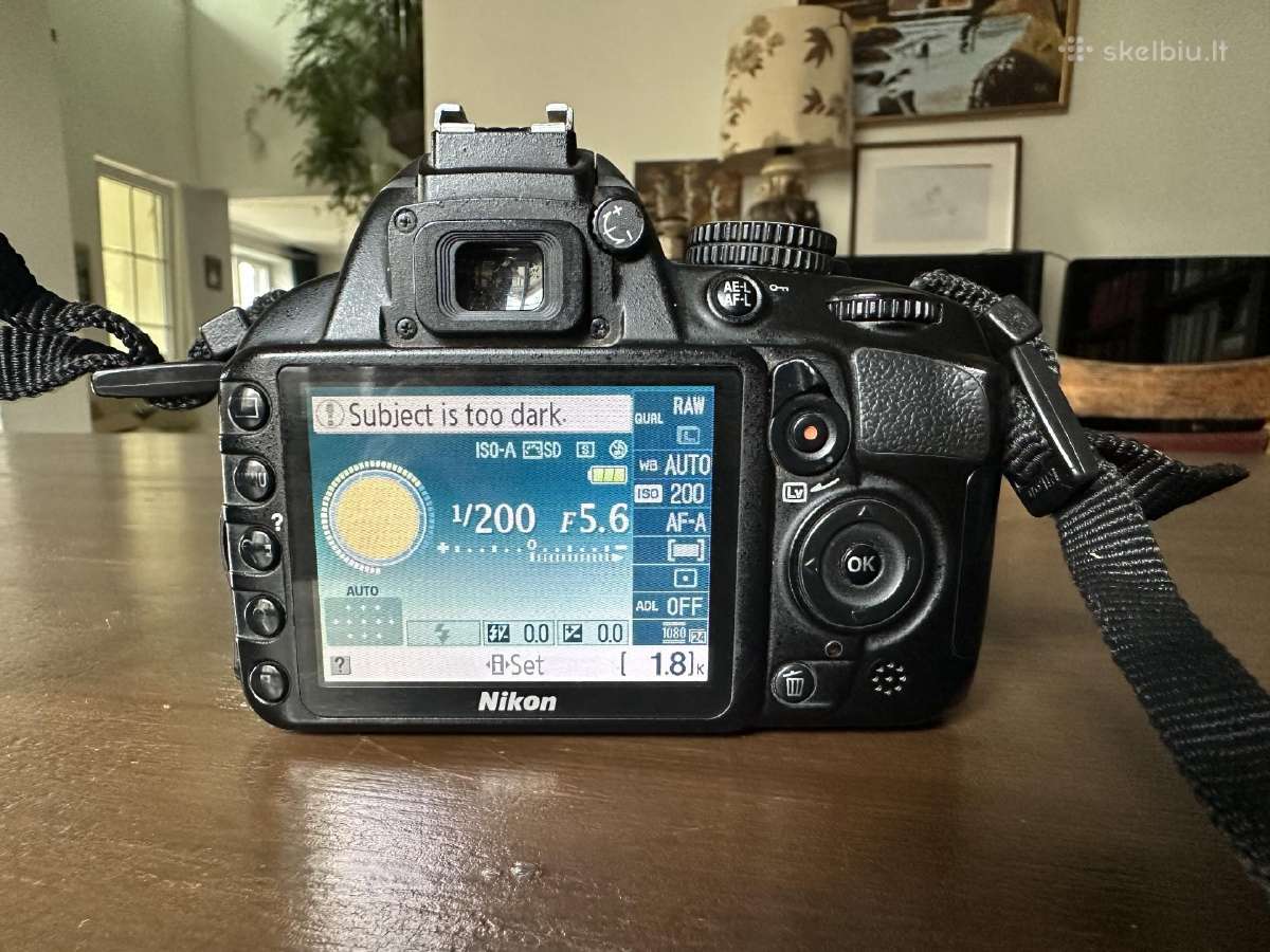 Nikon d3100 + 18-55mm - nuotraukos Nr. 4