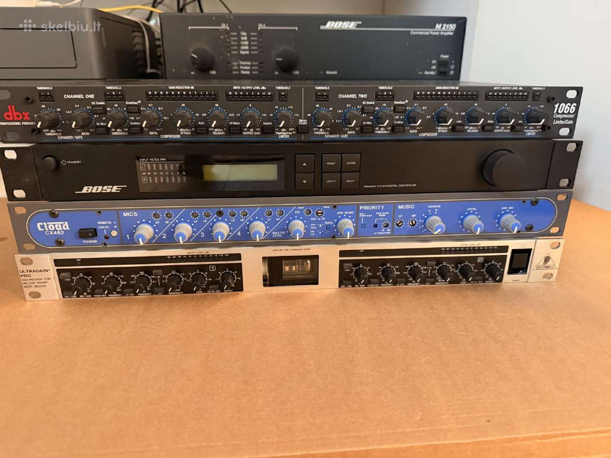 Profesionali audio įranga Bose, dbx, Behringer - nuotraukos Nr. 2