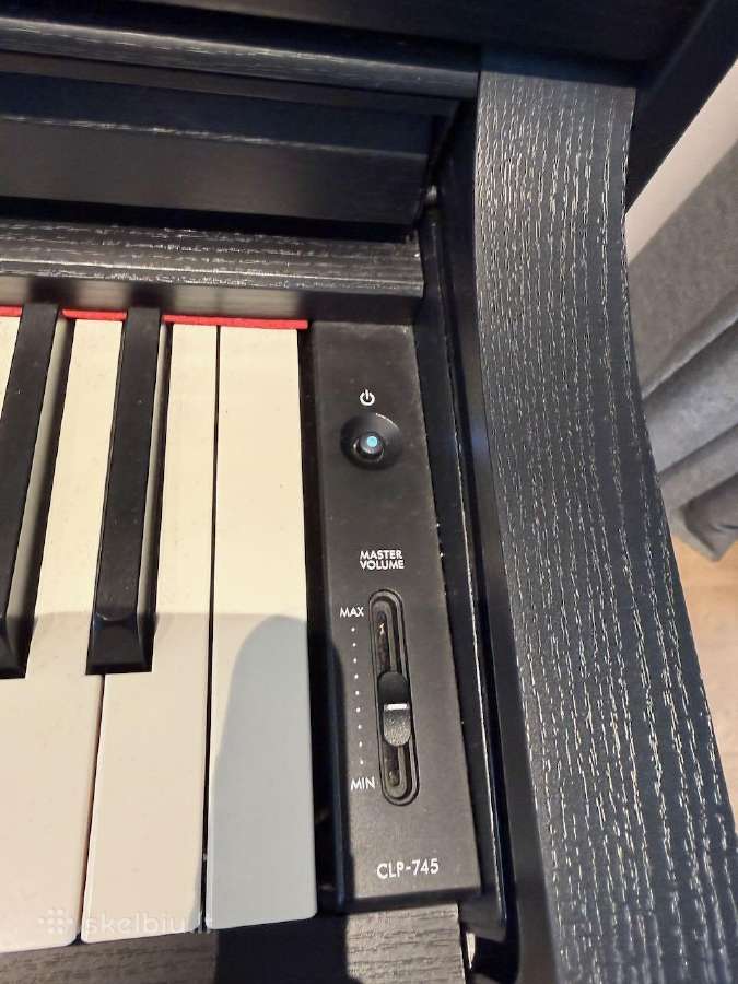Skaitmeninis Yamaha Clp-745 pianinas - nuotraukos Nr. 5