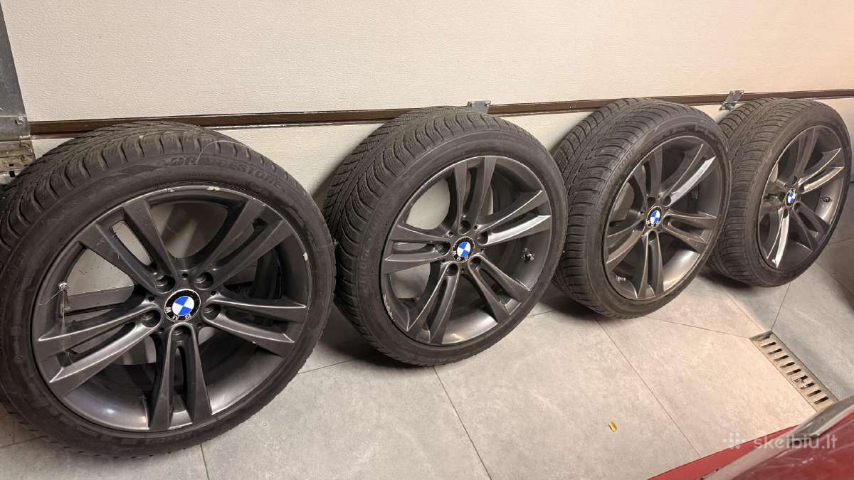 Originalūs Bmw Style 397 R18 ratlankiai su žieminė - nuotraukos Nr. 2