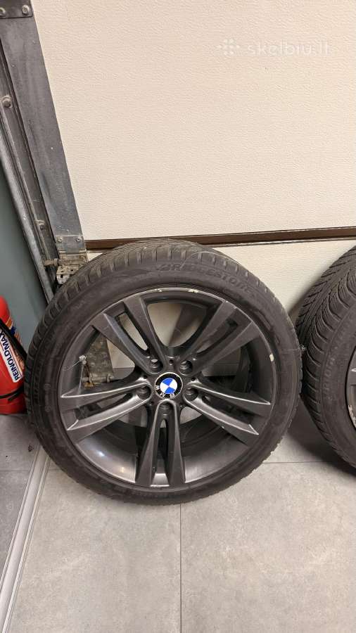 Originalūs Bmw Style 397 R18 ratlankiai su žieminė - nuotraukos Nr. 3