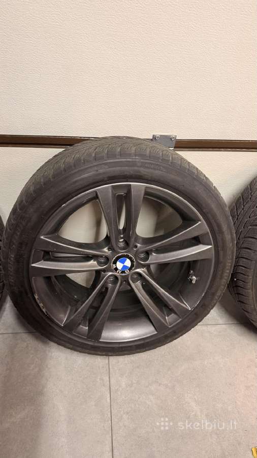 Originalūs Bmw Style 397 R18 ratlankiai su žieminė - nuotraukos Nr. 4