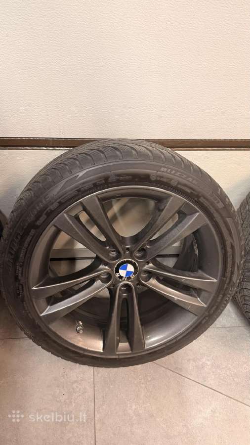 Originalūs Bmw Style 397 R18 ratlankiai su žieminė - nuotraukos Nr. 5