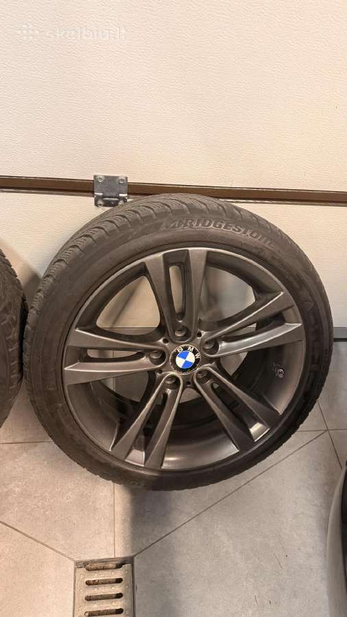 Originalūs Bmw Style 397 R18 ratlankiai su žieminė - nuotraukos Nr. 6