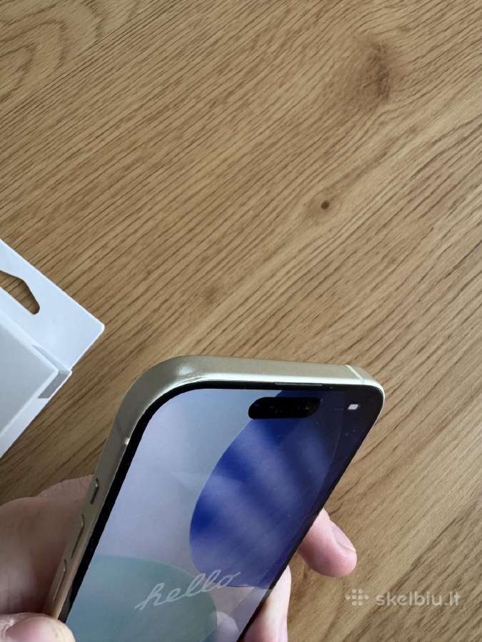 iPhone 15 128gb Yellow - nuotraukos Nr. 5