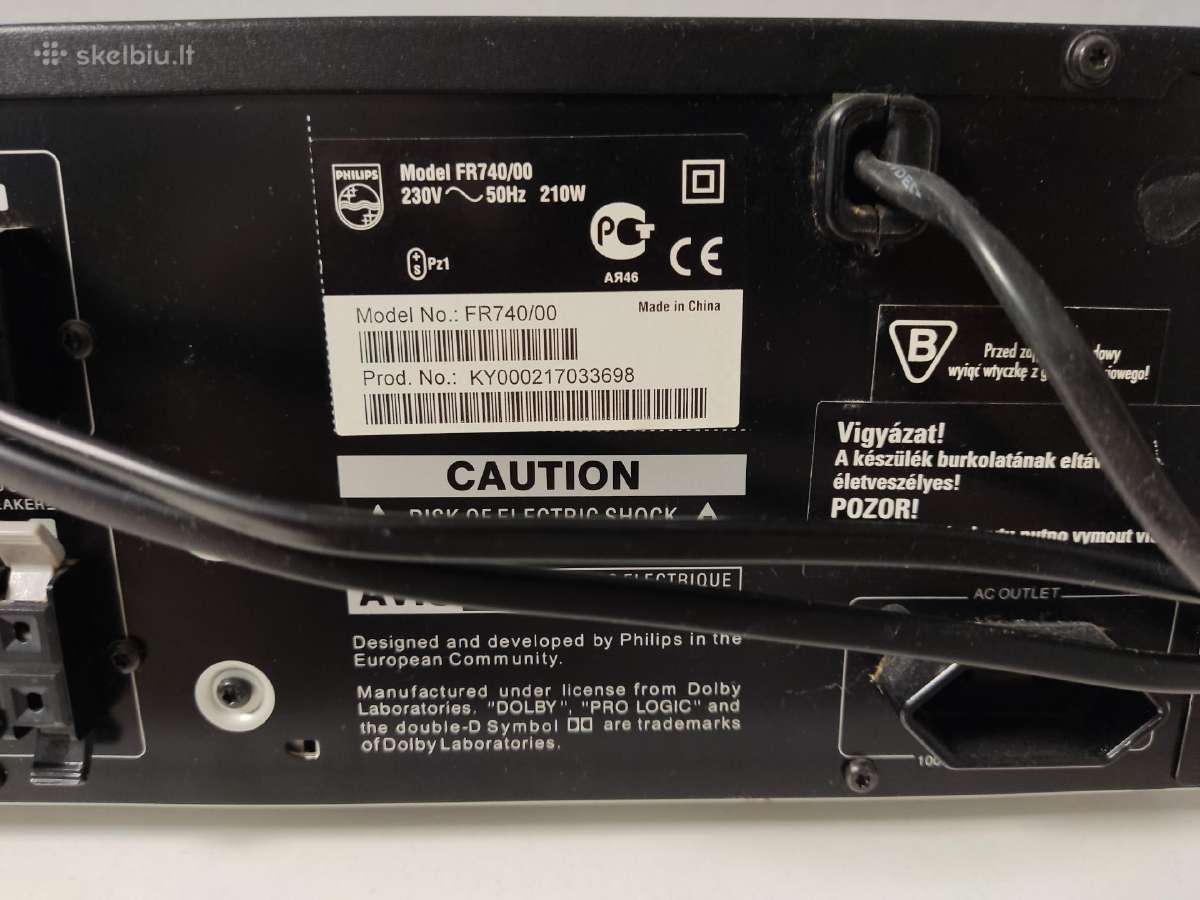 Philips resiveris su Kenwood kolonėlėmis - nuotraukos Nr. 10